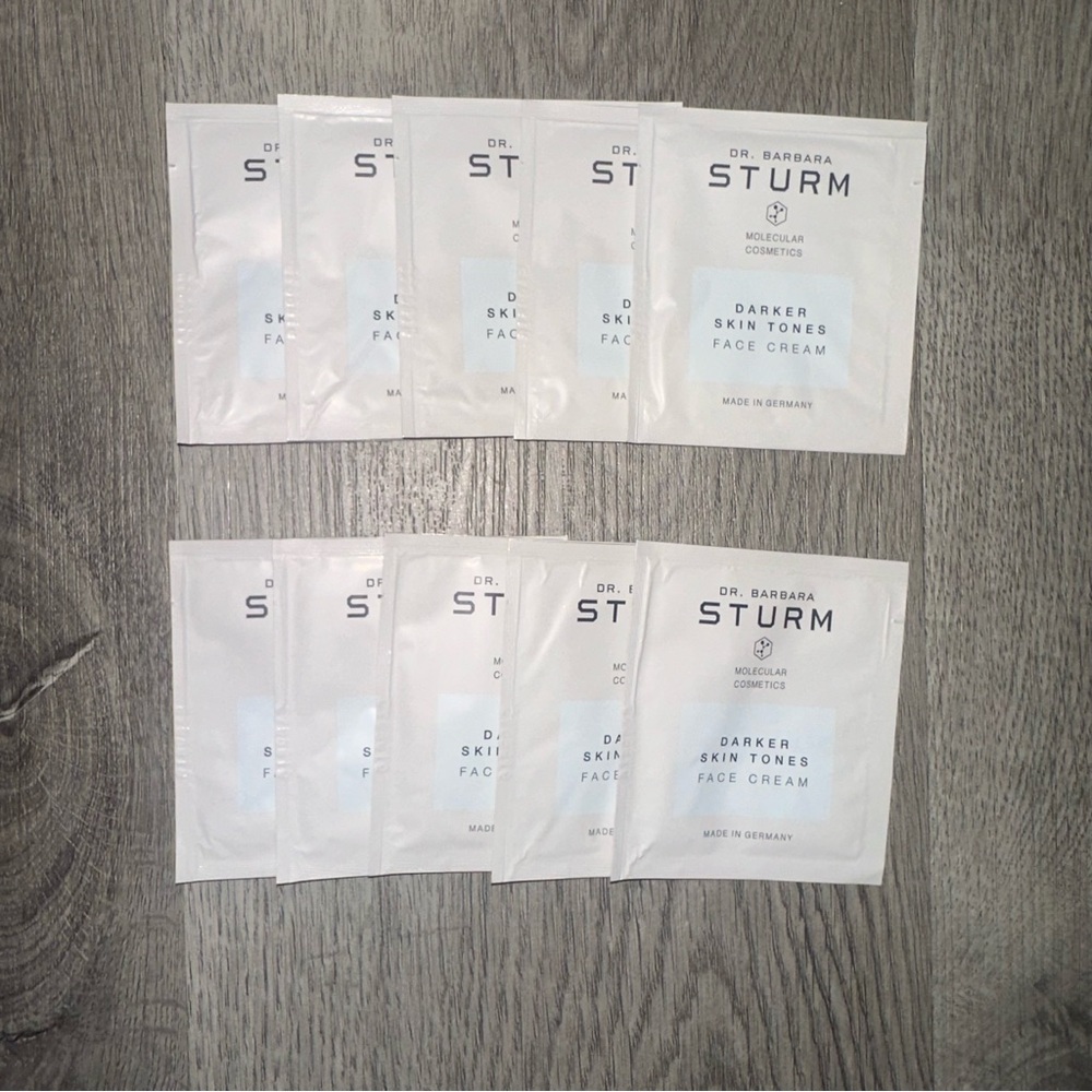 [Lot of 10] DR. BARBARA STURM Molecular Cosmetics Darker Skin Tones Face Cream
